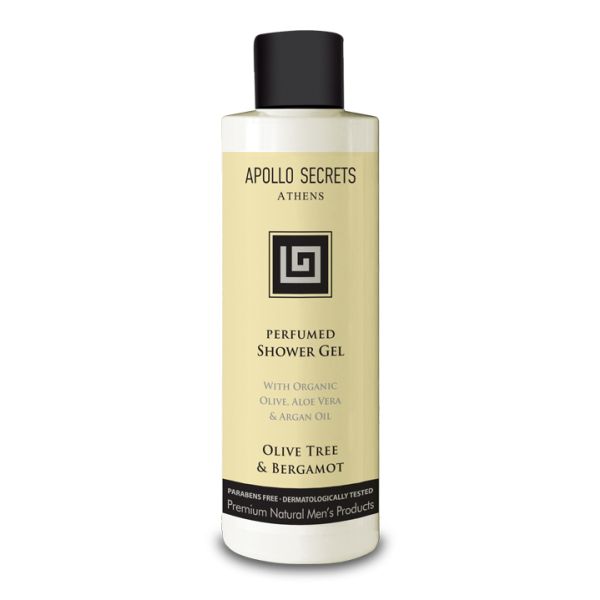 Ανδρική Περιποίηση Apollo Secrets Olive Tree & Bergamot Men's Perfumed Shower Gel
