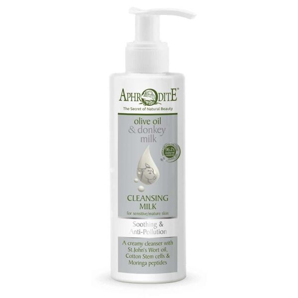 Cleansing Milk Aphrodite Olive Oil & Donkey Milk Soothing & Anti Pollution Cleansing Milk
