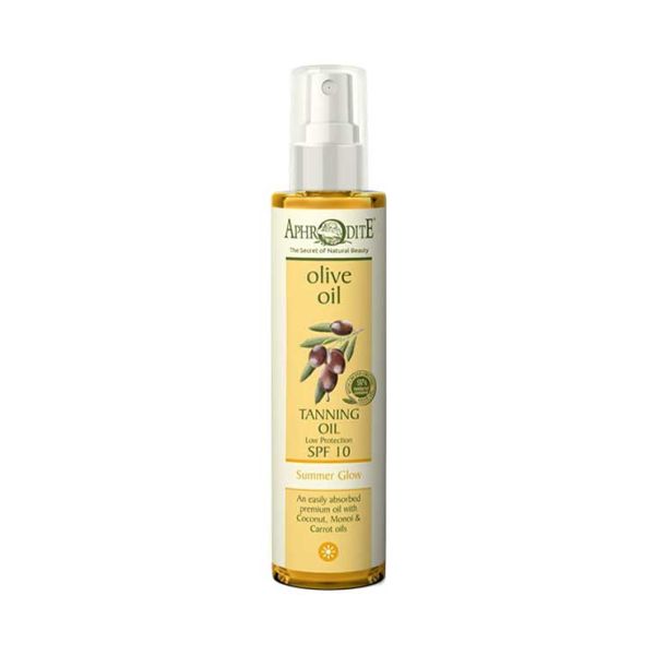Sun Care Aphrodite Tanning Oil Low Protection SPF 10
