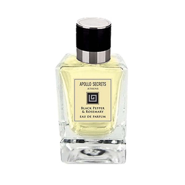 Men's Perfume Apollo Secrets Eau De Parfum Pour Homme Black Pepper & Rosemary 50ml