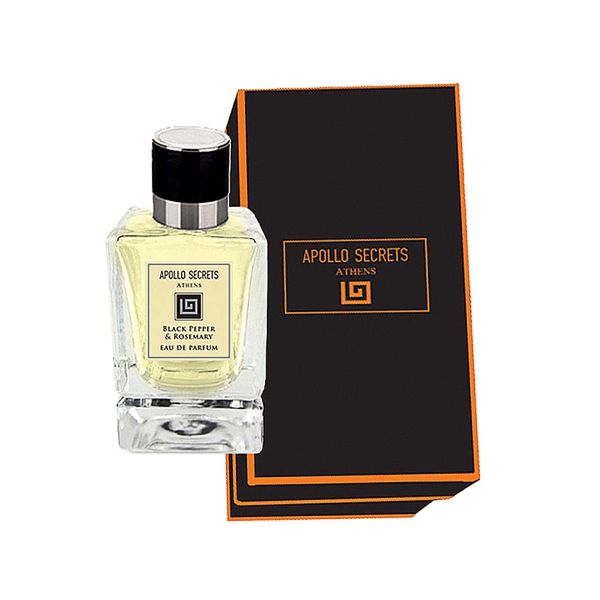 Men's Perfume Apollo Secrets Eau De Parfum Pour Homme Black Pepper & Rosemary 50ml