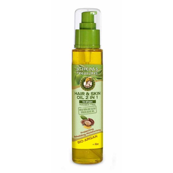The Olive Tree Body Care Athena’s Treasures Argan Hair & Skin Oil 2 in 1