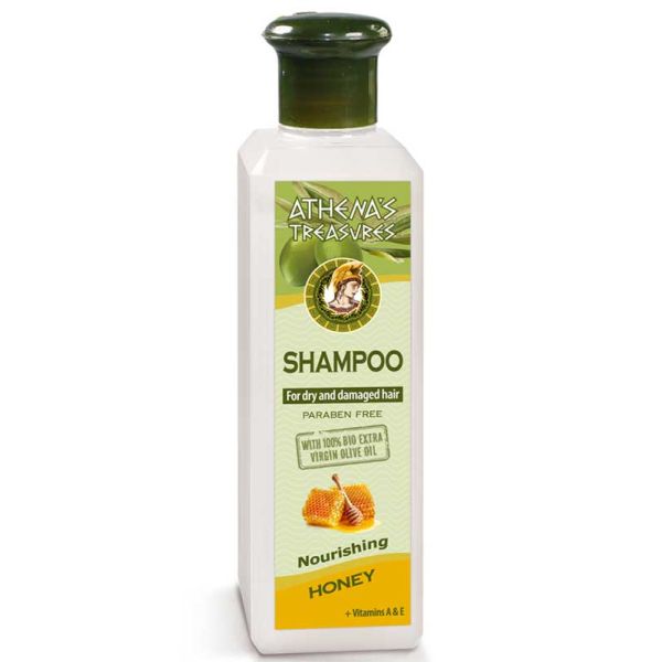 The Olive Tree Hair Care Athena’s Treasures Shampoo for Dry and Damaged Hair