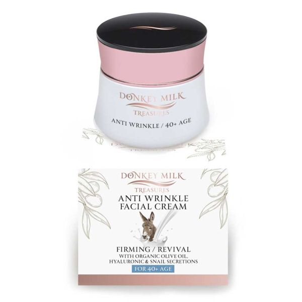 Anti-Wrinkle Cream Donkey Milk Treasures Anti-Wrinkle / Firming / Revival Face Cream
