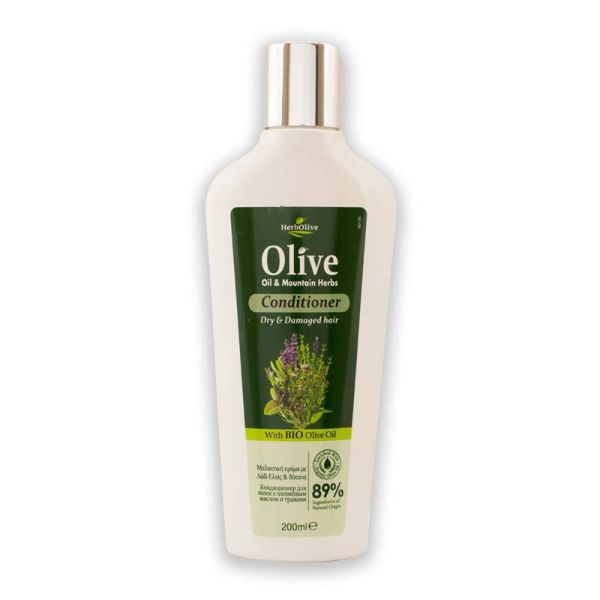 The Olive Tree Hair Care Herbolive Conditioner Herbs for Dry / Damaged Hair