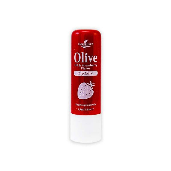 Face Care Herbolive Lip Balm with Strawberry
