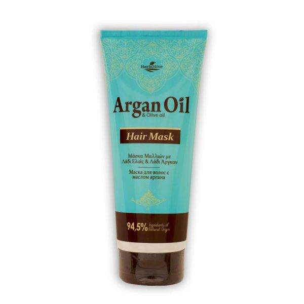 The Olive Tree Hair Care Herbolive Argan Hair Mask