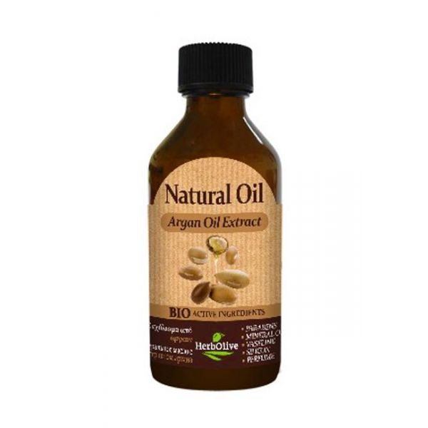 The Olive Tree Bath & Spa Care Herbolive Natural Argan Extract Oil