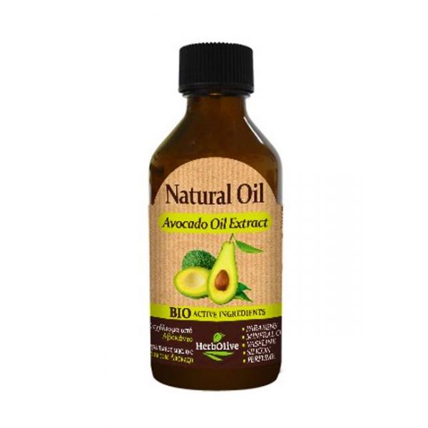 The Olive Tree Bath & Spa Care Herbolive Natural Avocado Extract Oil