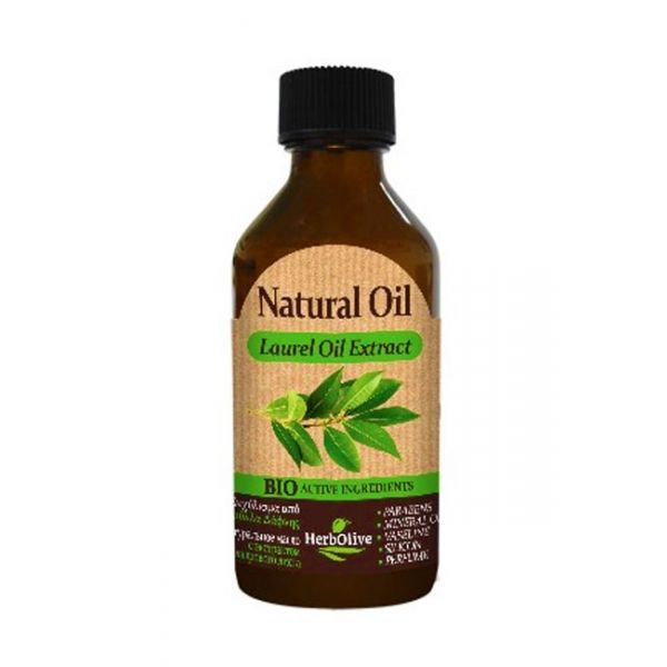 The Olive Tree Hair Care Herbolive Natural Laurel Extract Oil
