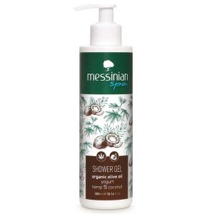 The Olive Tree Body Care Messinian Spa Shower Gel Yogurt – Hemp & Coconut
