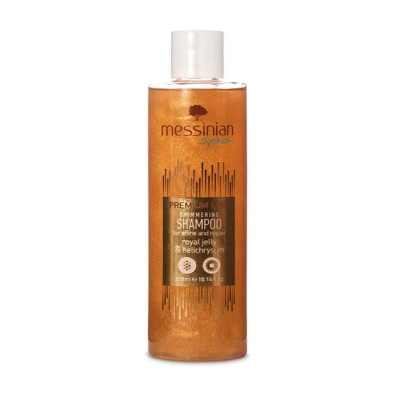 Hair Care Messinian Spa Shampoo for Shine & Repair Royal Jelly & Helichrysum