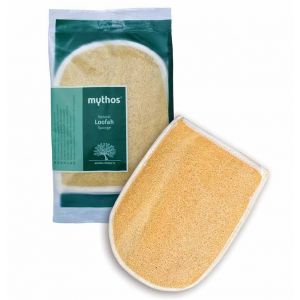 The Olive Tree Bath & Spa Care Mythos Loofah Glove Sponge Deluxe Double-Faced