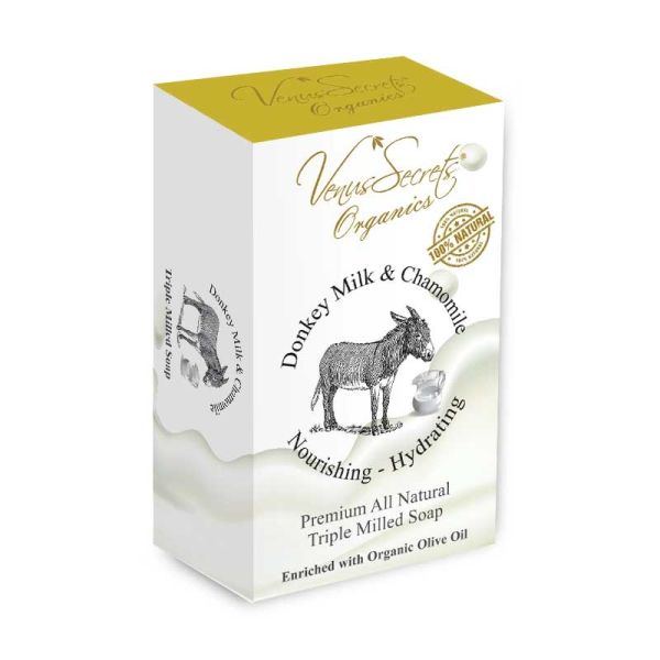 Regular Soap Venus Secrets Donkey Milk & Chamomile Soap – 110gr