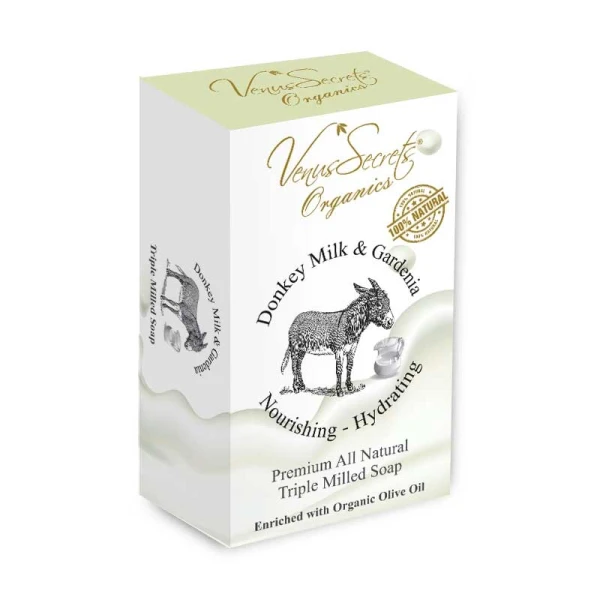 The Olive Tree Soap Venus Secrets Donkey Milk & Gardenia Soap – 110gr