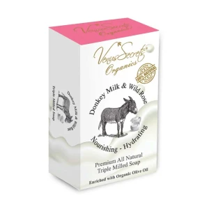 Regular Soap Venus Secrets Donkey Milk & Wild Rose Soap – 110gr