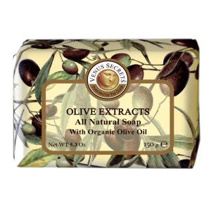 The Olive Tree Soap Venus Secrets Triple-Milled Soap Olive Extracts (Wrapped)