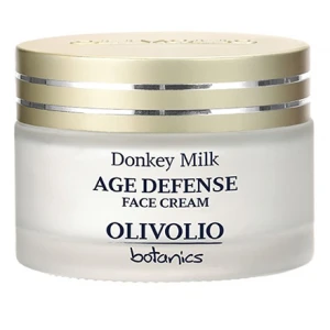 Anti-Wrinkle Cream Olivolio Donkey Milk Age Defense Face Cream for All Skin Types