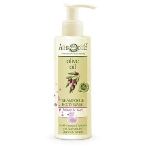 Babies & Kids Care Aphrodite Olive Oil Baby Shampoo & Body Wash