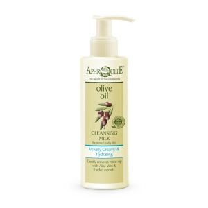 The Olive Tree Cleansing Milk Aphrodite Olive Oil Velvety Creamy & Hydrating Cleansing Milk