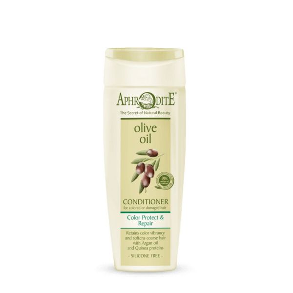 Μαλακτική Κρέμα Aphrodite Olive Oil Μαλακτική Κρέμα Επανόρθωσης Βαμμένα ή Κατεστραμμένα Μαλλιά