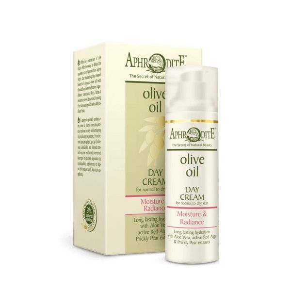 Ενυδατική Aphrodite Olive Oil Κρέμα Ημέρας για Ενυδάτωση & Λάμψη