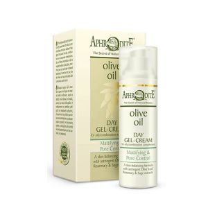 Μάσκα Προσώπου Aphrodite Olive Oil Μάσκα με Πράσινη Άργιλο για Ρύθμιση Λιπαρότητας