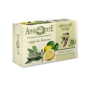 The Olive Tree Regular Soap Aphrodite Olive Oil Soap with Lemon & Sage Oils