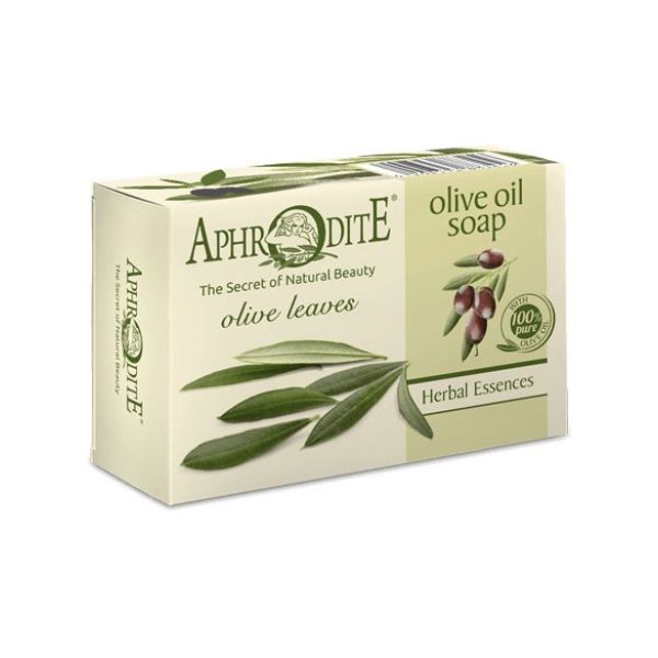 Regular Soap Aphrodite Olive Oil Soap with Olive Leaves