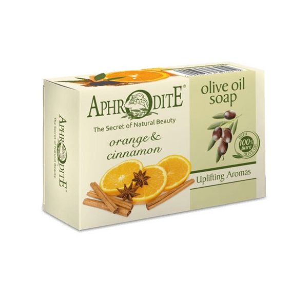 Regular Soap Aphrodite Olive Oil Soap with Orange & Cinnamon
