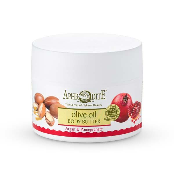The Olive Tree Body Care Aphrodite Olive Oil Body Butter Argan & Pomegranate