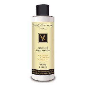 The Olive Tree Άρωμα Venus Secrets Αρωματισμένη Λοσιόν Amber & Musk