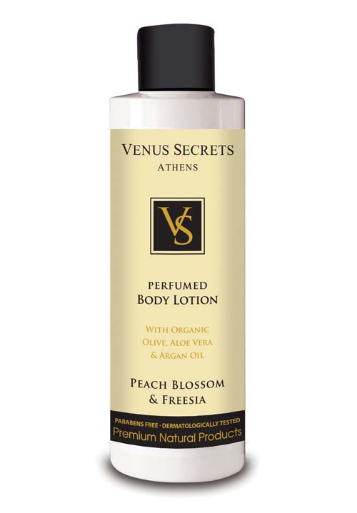 Άρωμα Venus Secrets Αρωματισμένη Λοσιόν Peach Blossom & Freesia
