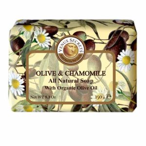 The Olive Tree Σαπούνι Venus Secrets Triple-Milled Σαπούνι Ελιάς & Χαμομηλιού (Wrapped)