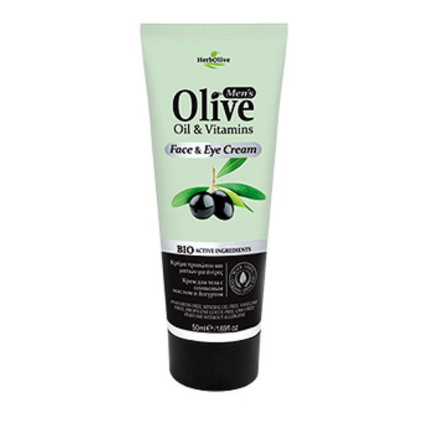 The Olive Tree Ανδρική Περιποίηση Herbolive Ανδρική Ενυδατική Κρέμα Προσώπου & Ματιών