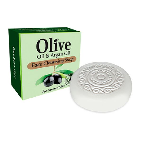 Facial Soap Herbolive Face Cleansing Soap with Olive Oil & Argan Oil