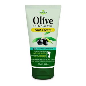 The Olive Tree Hands & Feet Care Herbolive Foot Care Cream Aloe