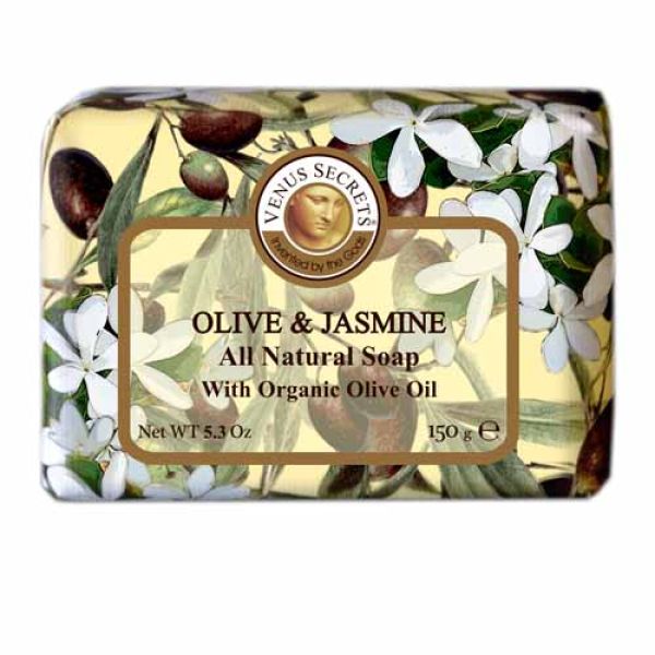 Regular Soap Venus Secrets Triple-Milled Soap Olive & Jasmine (Wrapped)