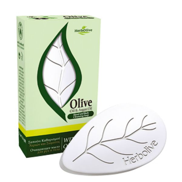 The Olive Tree Regular Soap Herbolive Leaf Soap with Milk Protein