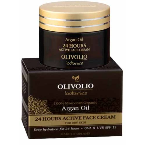 The Olive Tree Face Care Olivolio Argan 24hours Active Face Cream