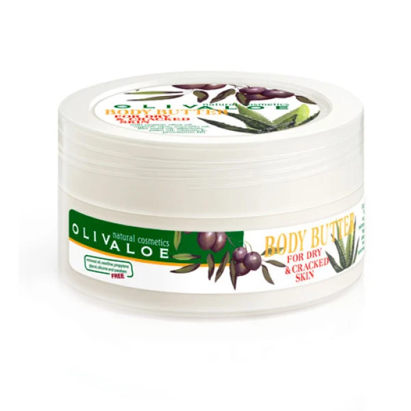 The Olive Tree Body Care Olivaloe Body Butter for Dry & Cracked Skin