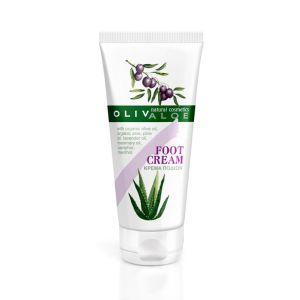 The Olive Tree Hands & Feet Care Olivaloe Foot Cream with Organic Olive Oil