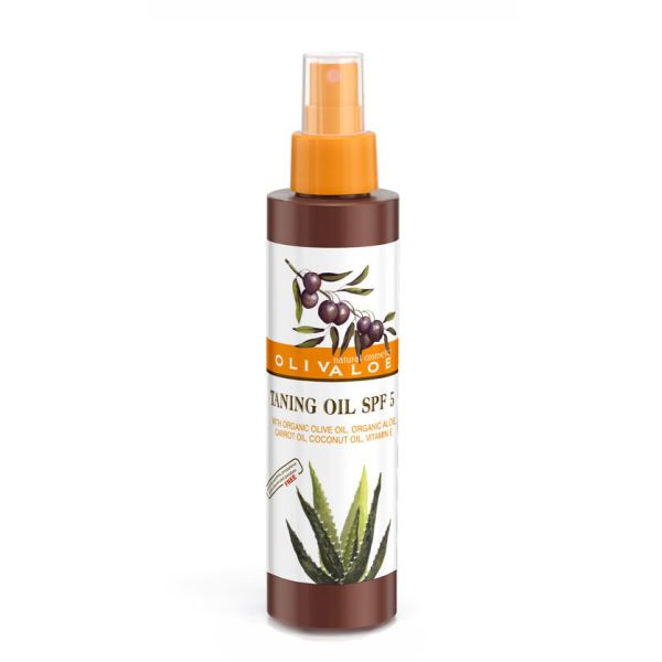 The Olive Tree Sun Care Olivaloe Tanning Oil SPF 5