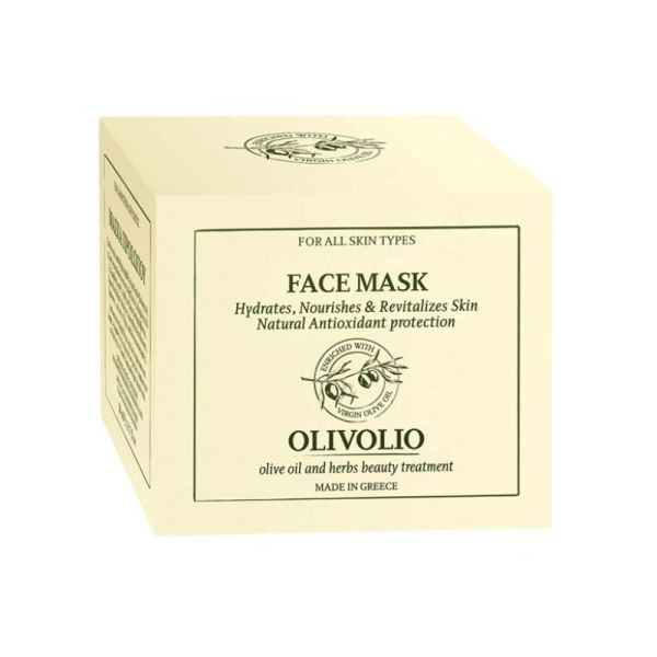 The Olive Tree Face Care Olivolio Nourishing Hydrating Revitalizing Face Mask