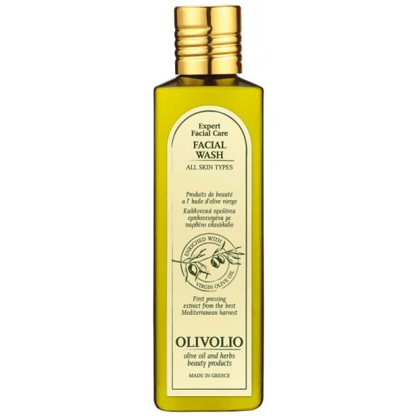 The Olive Tree Καθαρισμός Προσώπου Olivolio Υγρό Σαπούνι Προσώπου
