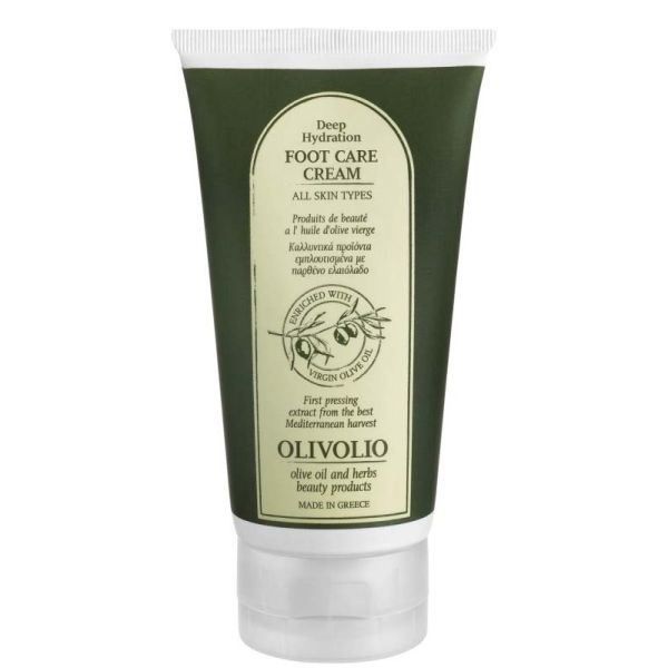The Olive Tree Foot Cream Olivolio Deep Hydrating Foot Cream
