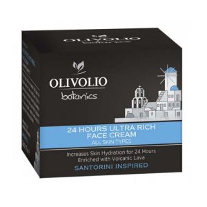 The Olive Tree Face Care Olivolio Volcanic Lava 24hours Ultra Rich Face Cream