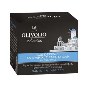 Anti-Wrinkle Cream Olivolio Volcanic Lava Anti-Wrinkle Age Defence Face Cream