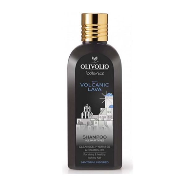 The Olive Tree Hair Care Olivolio Volcanic Lava Shampoo for All Hair Types