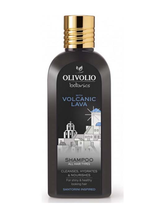 The Olive Tree Περιποίηση Μαλλιών Olivolio Σαμπουάν με Ηφαιστειακή Λάβα για Όλους τους Τύπους Μαλλιών